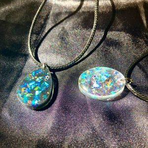 Custom Holographic Rainbow Necklace